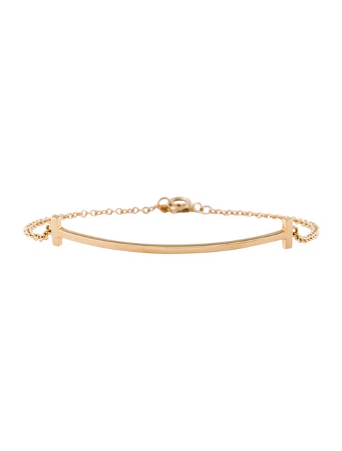 Tiffany & Co. 18K Tiffany T Smile Bracelet Yellow