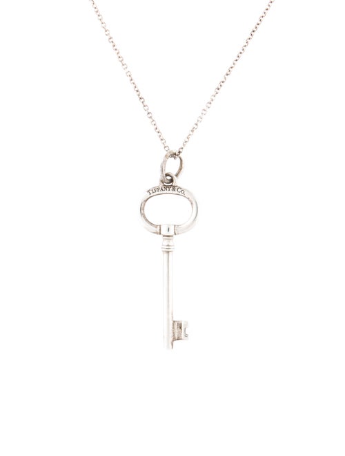 Tiffany & Co. Tiffany Keys Pendant Necklace Silver