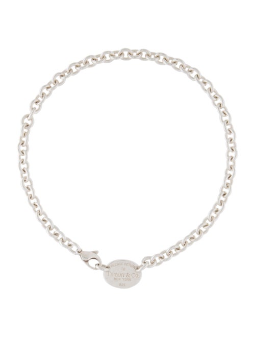 Tiffany & Co. Return to Tiffany Oval Tag Necklace