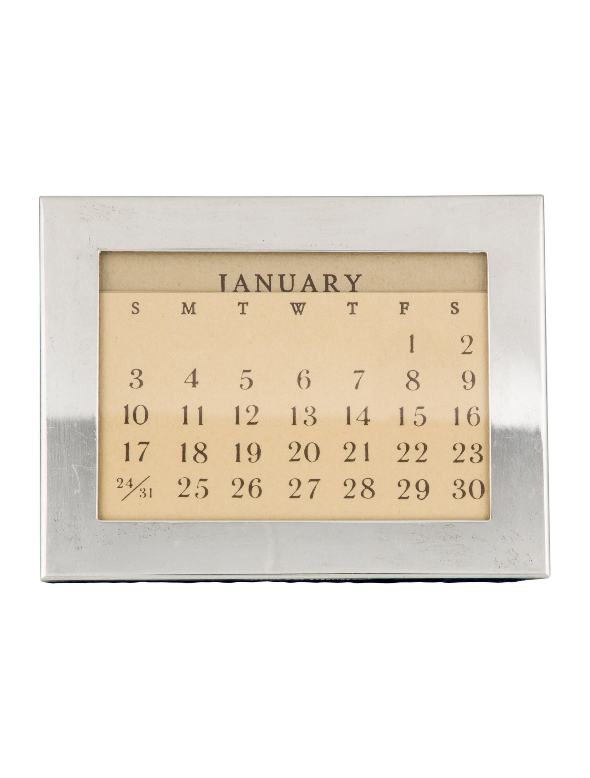 Tiffany & Co. Sterling Perpetual Calendar