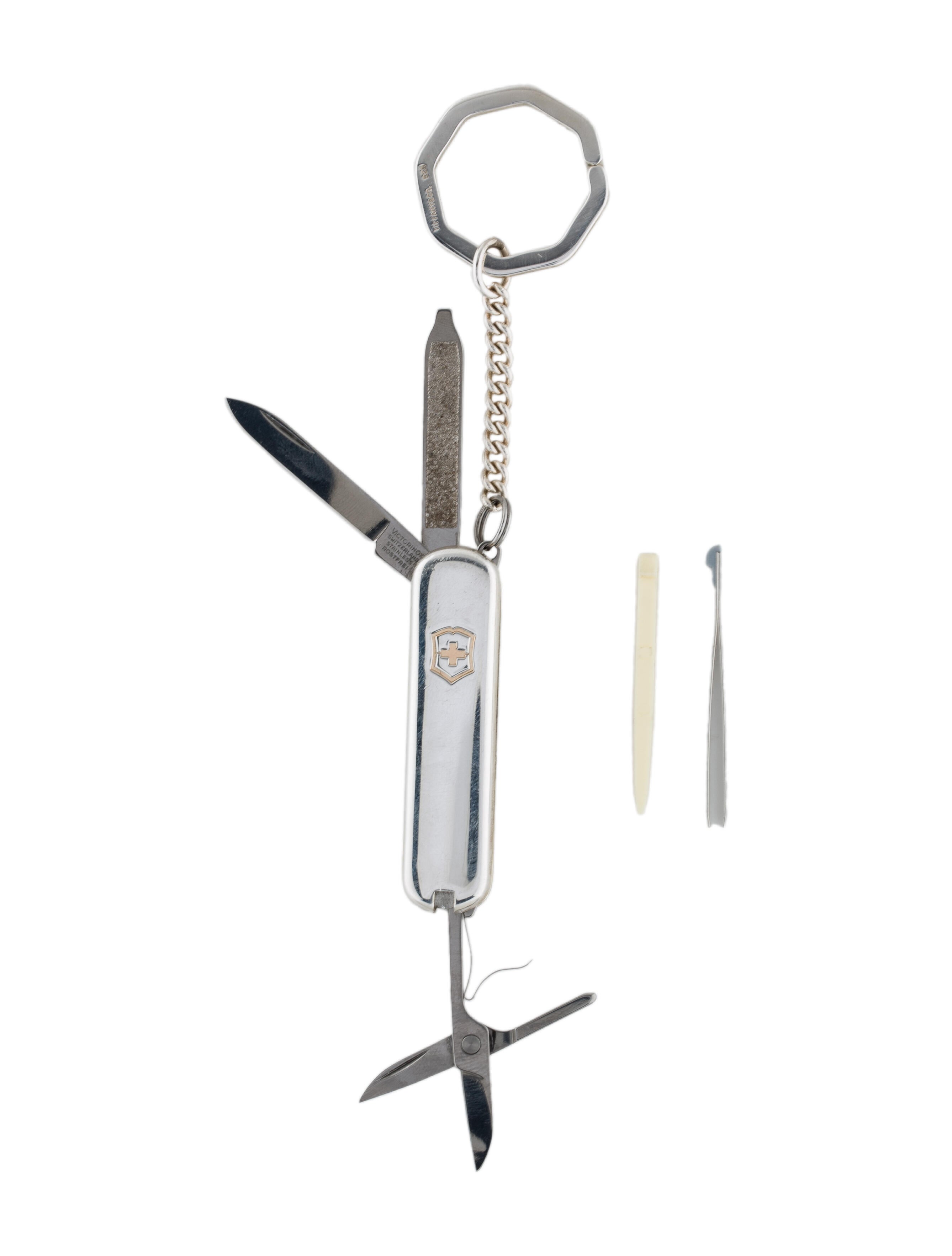 Tiffany & Co. Sterling Silver Swiss Army Pocket Knife - Silver
