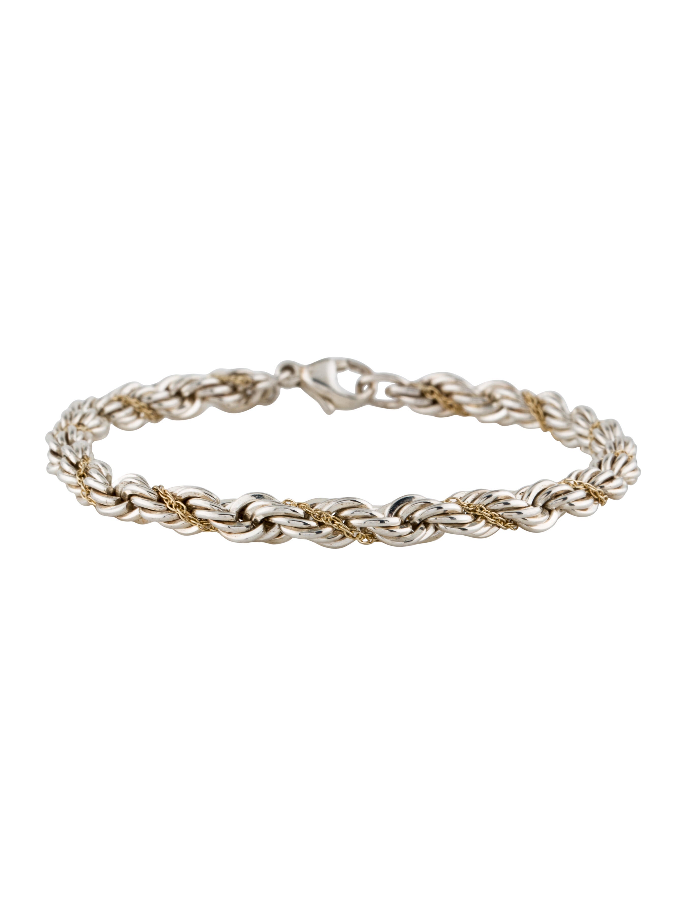 Tiffany & Co. Two-Tone Twisted Rope Bracelet