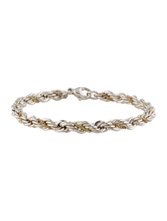 Tiffany & Co. Two-Tone Twisted Rope Bracelet