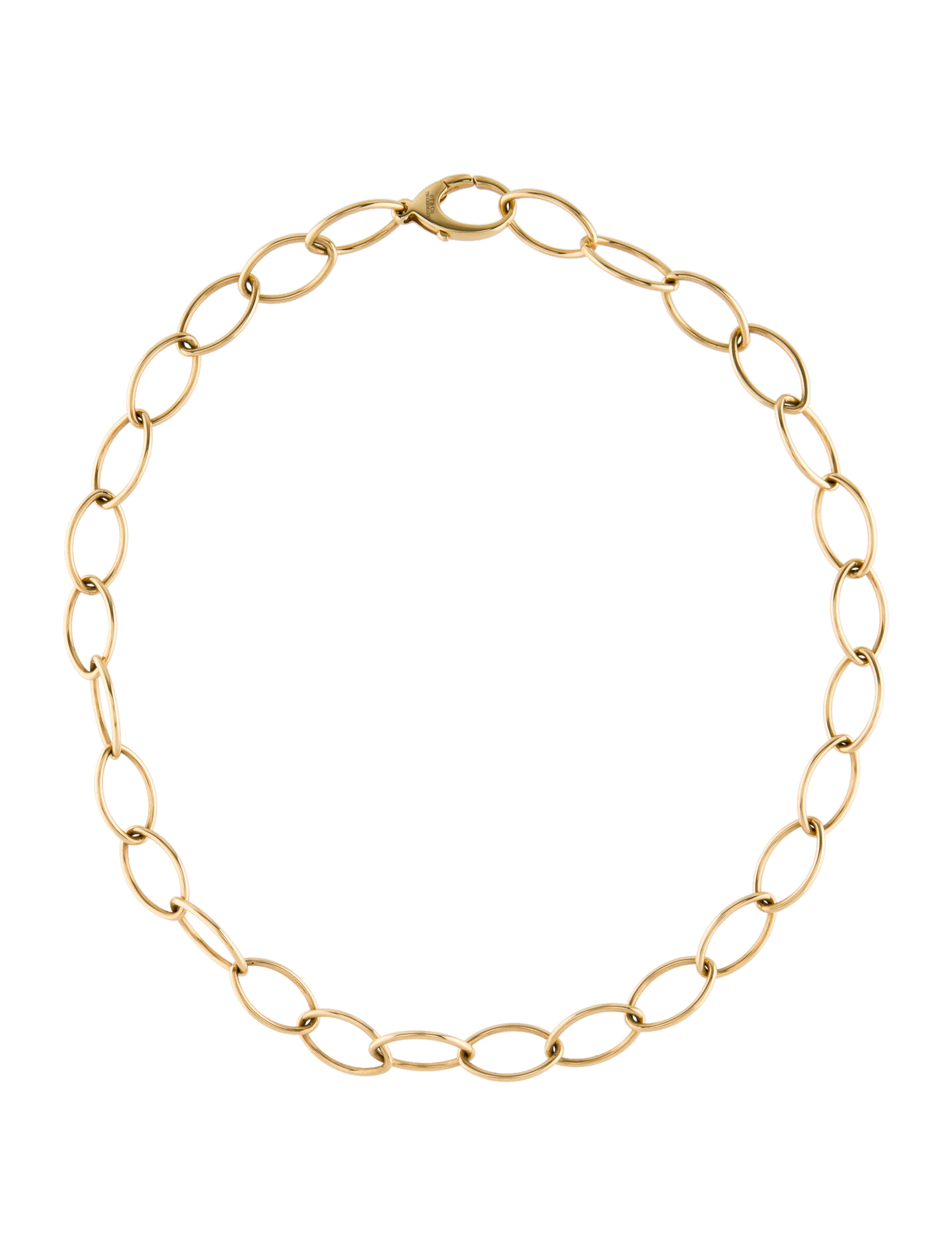 Tiffany & Co. Oval Link Chain Necklace