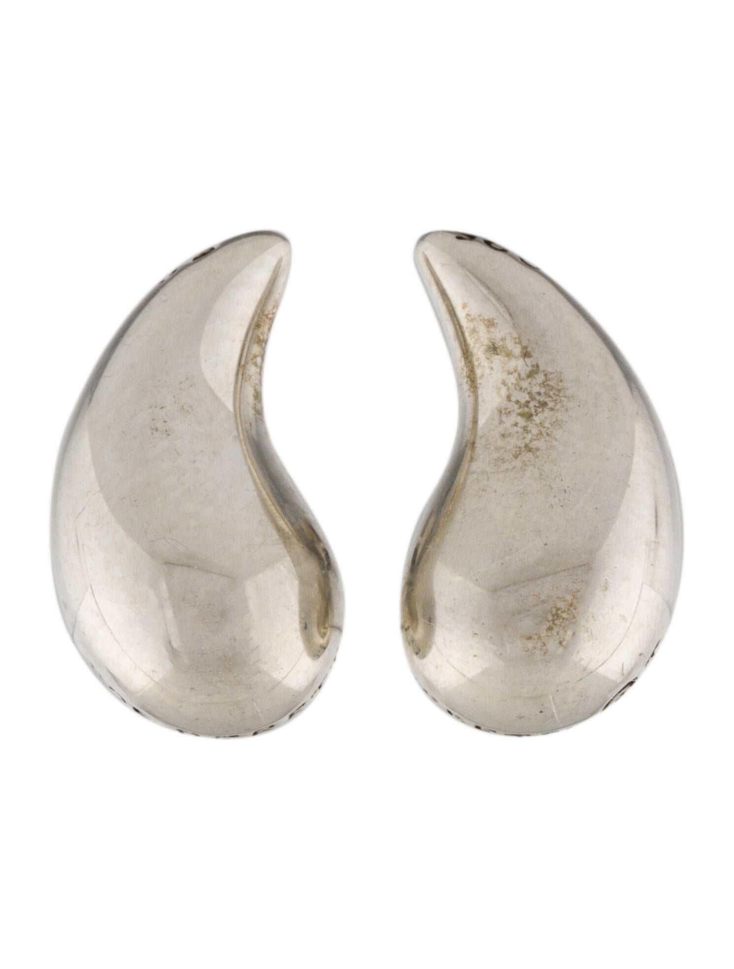 【Tiffany & Co.】Elsa Peretti Teardrop Earrings 海外限定 Tiffany & Co Elsa Peretti Teardrop Hoop Dangle Earrings