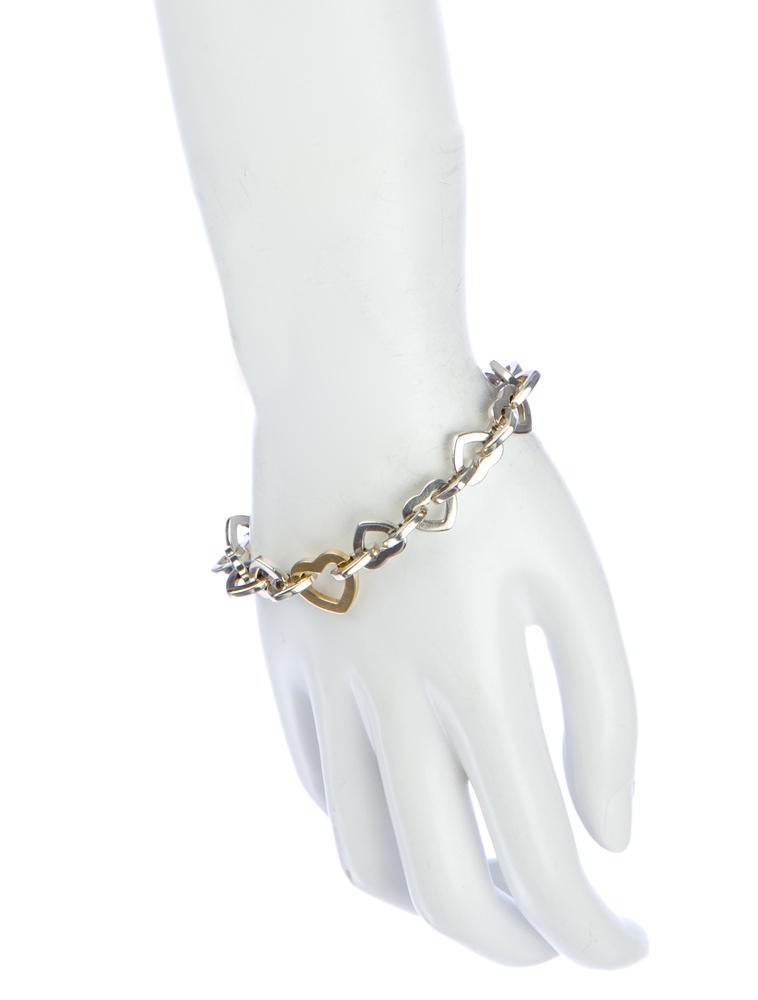 Tiffany & Co. Interlocking Heart Bracelet Bracelets TIF20900 The