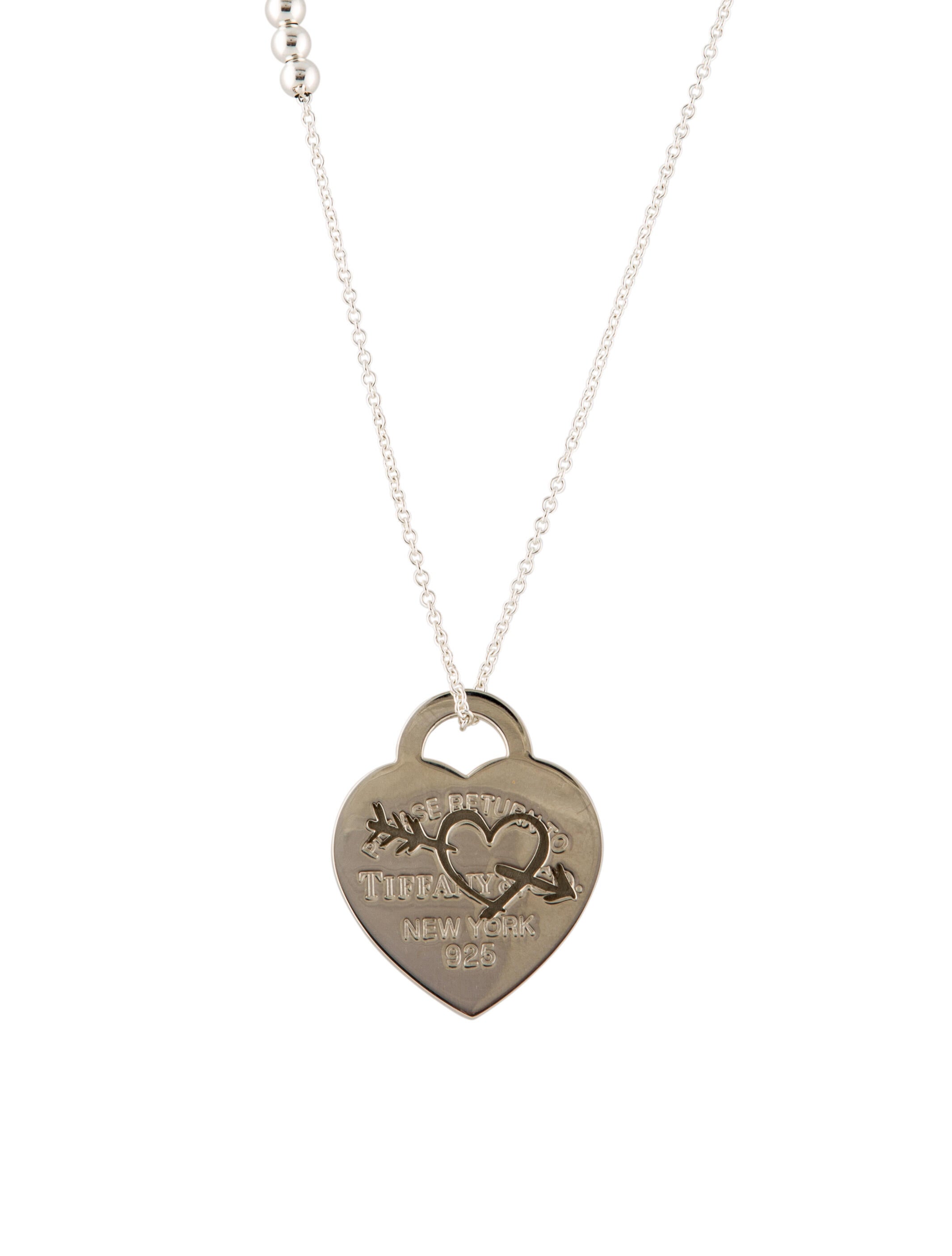 Tiffany & Co. Double Heart Tag Return To Tiffany Pendant Necklace