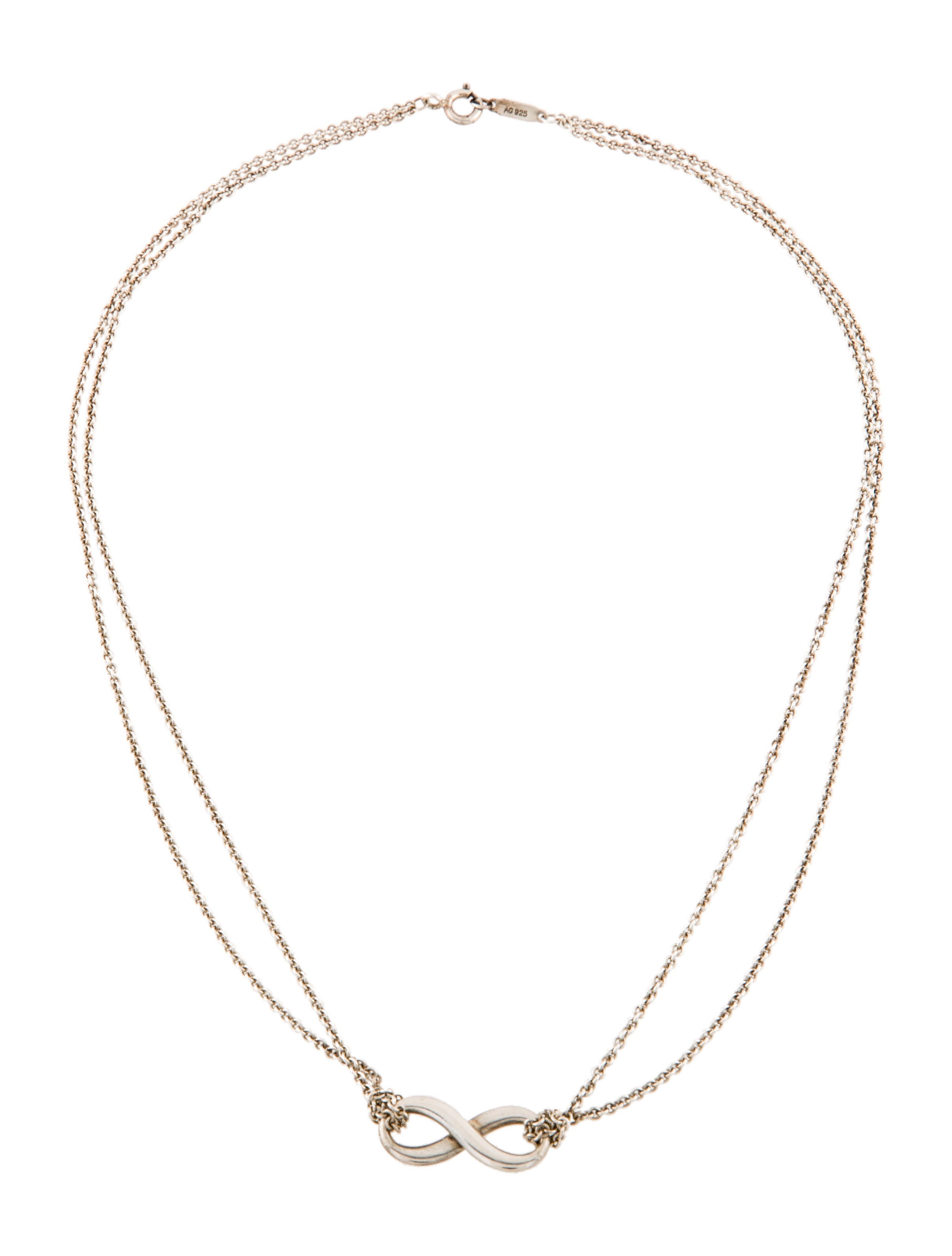 Tiffany & Co. Infinity Pendant Necklace