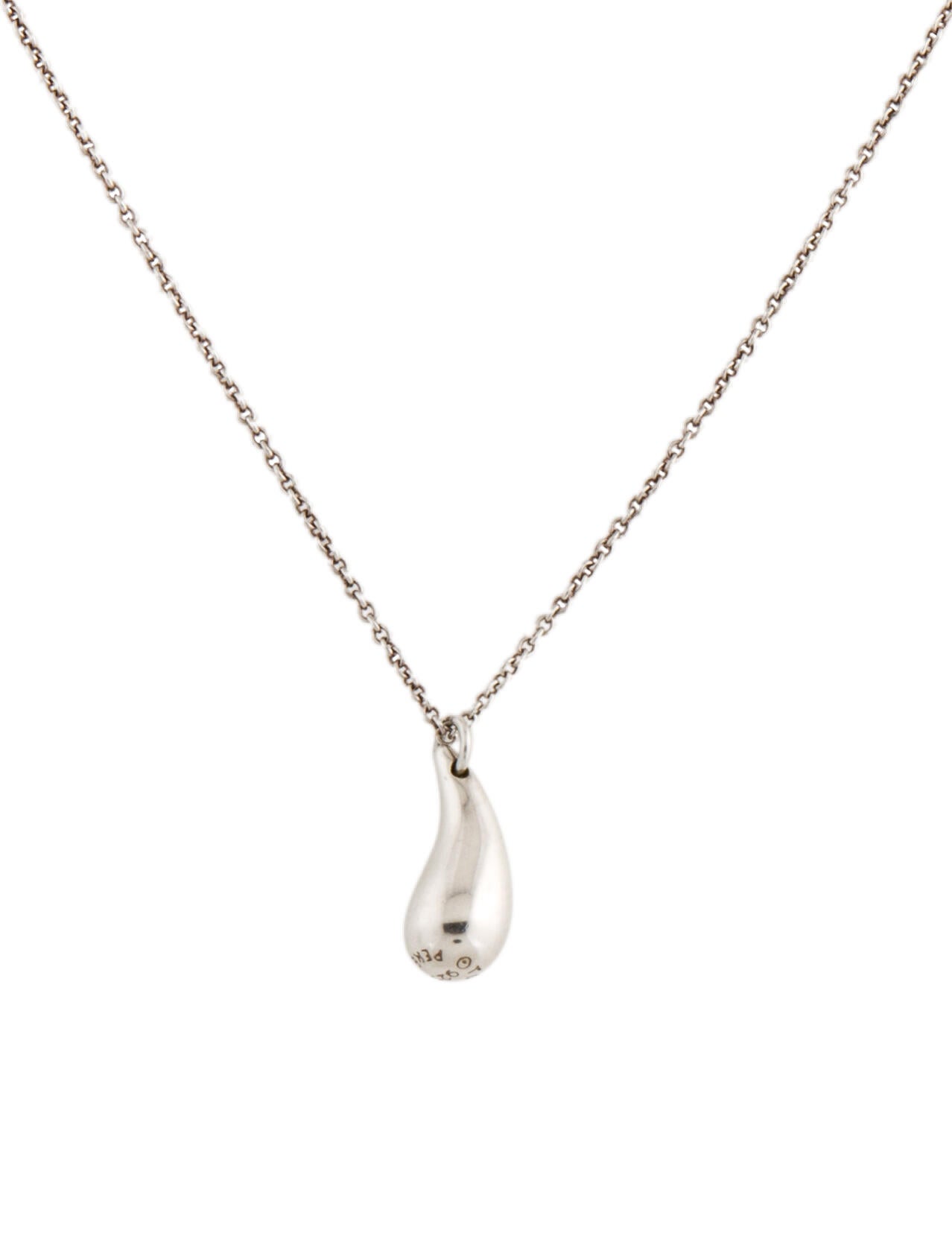 Tiffany & Co. Teardrop Pendant Necklace