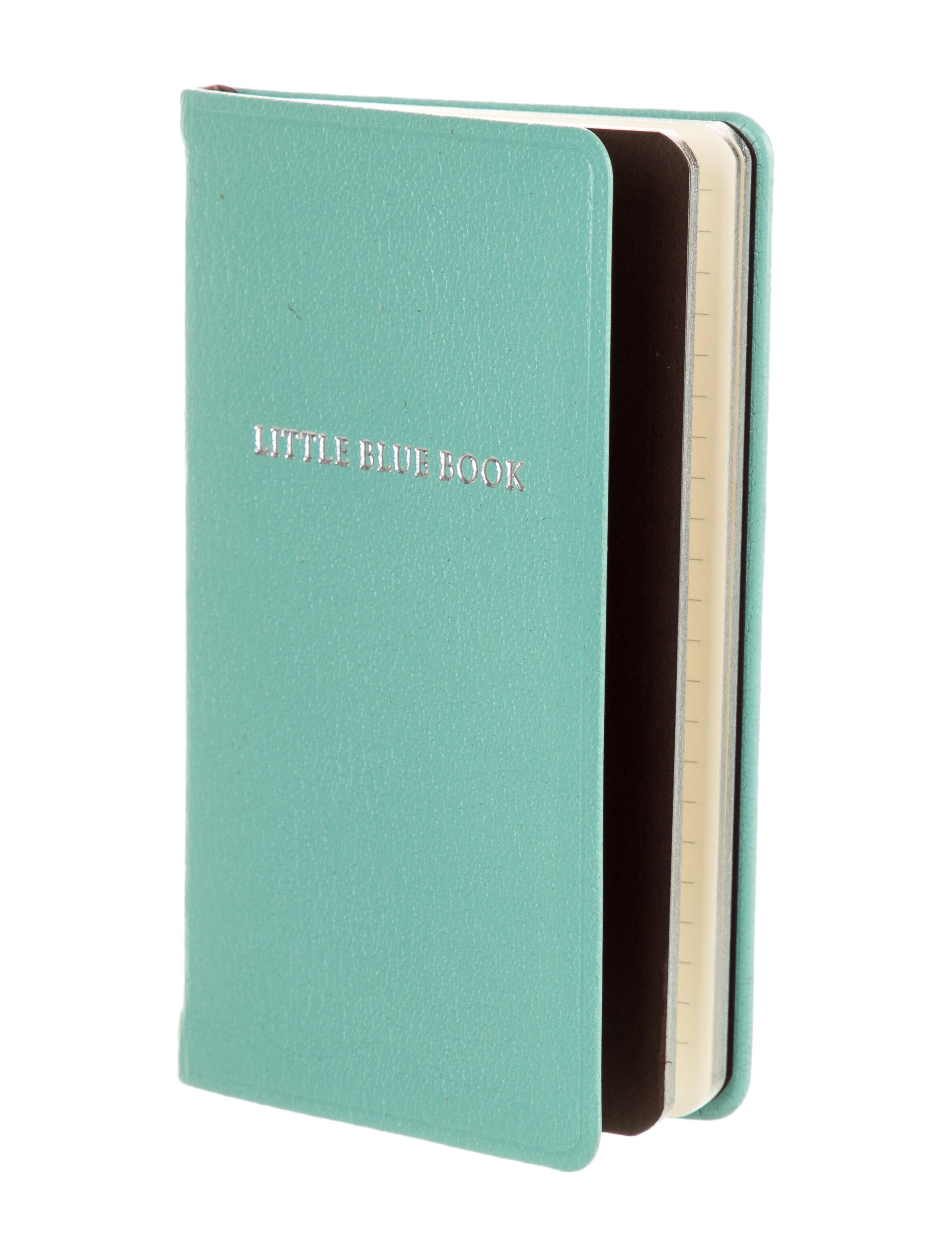 その他 Tiffany & Co. Blue Leather Book Cover Tiffany & Co. Little Blue Book Leather Notebook - Blue Books