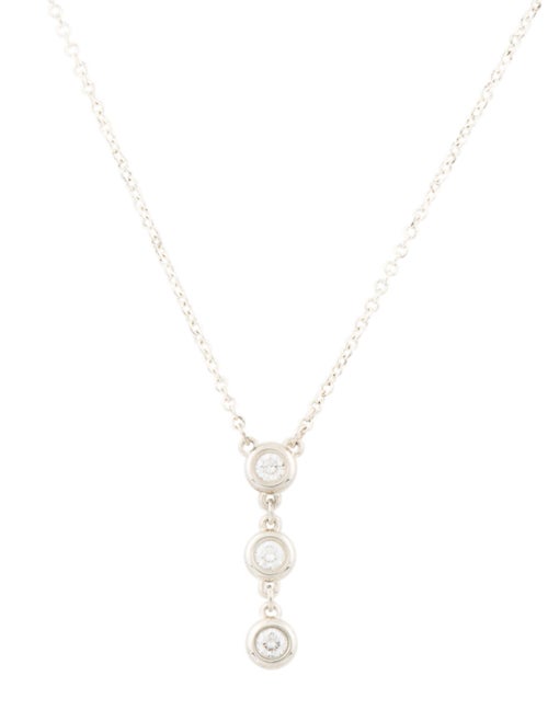 Tiffany & Co. Diamonds by the Yard Drop Pendant Necklace