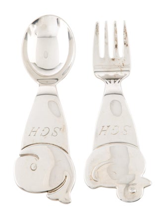 Tiffany & Co. Sterling Silver Baby Fork & Spoon