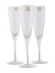 Tiffany & Co. Set of 3 Classic Champagne Flutes
