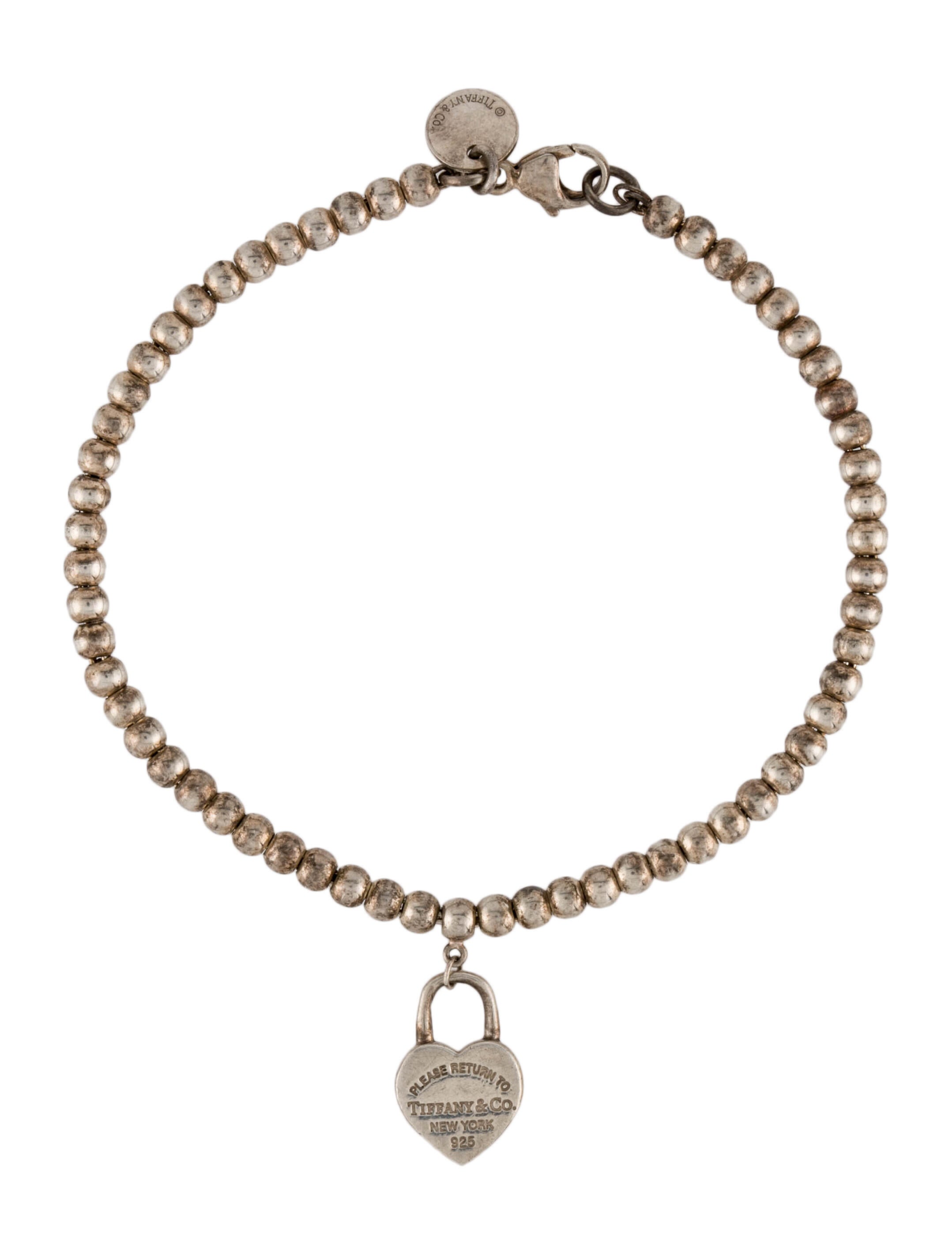 Tiffany & Co. Charm Locket Bracelet Sterling Silver Charm, Bracelets