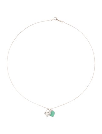 Tiffany & Co. Tiffany Blue® Double Heart Tag Pendant Necklace