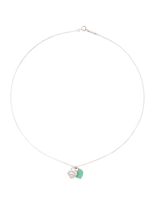 Tiffany & Co. Tiffany Blue® Double Heart Tag Pendant Necklace