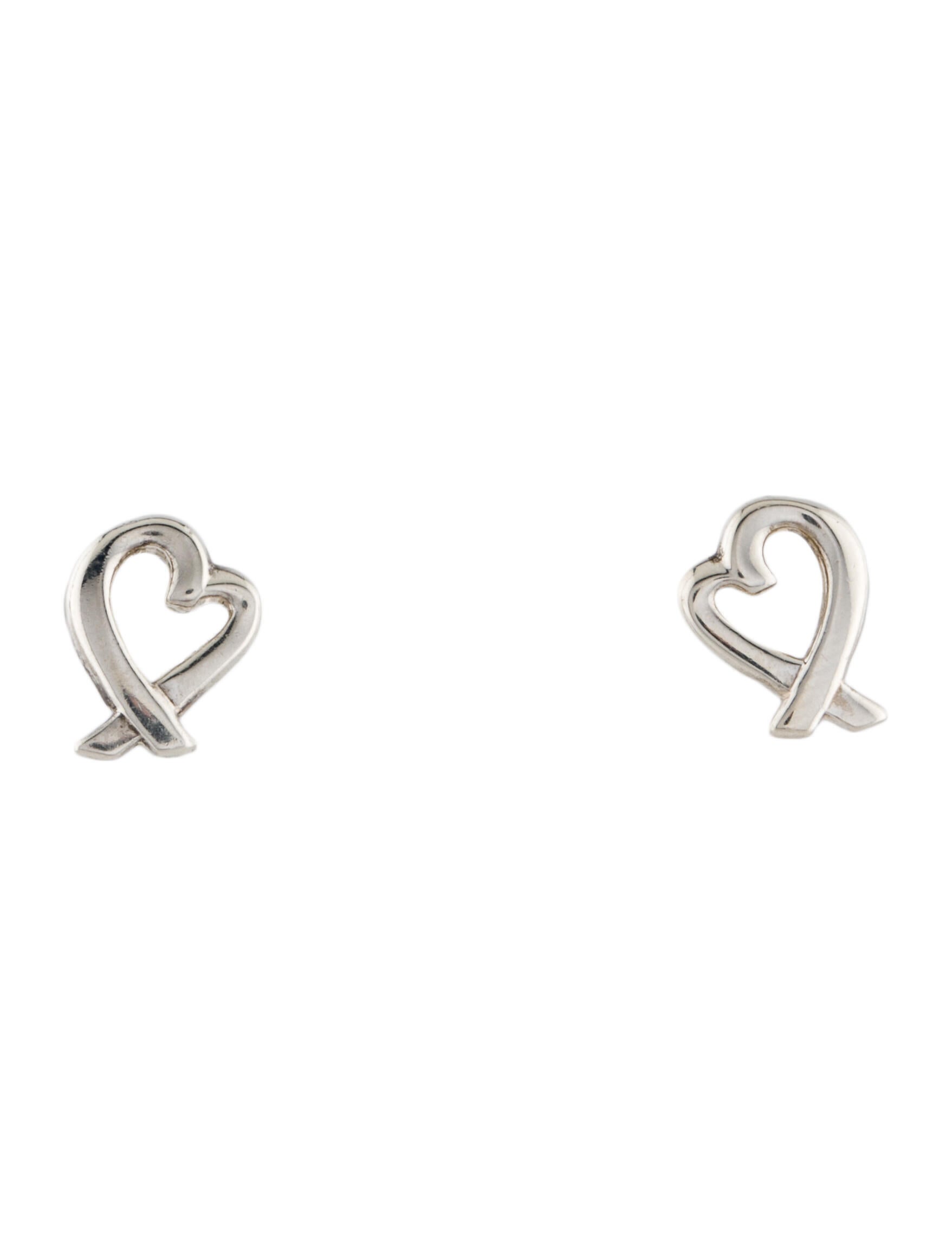 Tiffany & Co. Quadrifoglio Stud Earrings Sterling Silver Stud