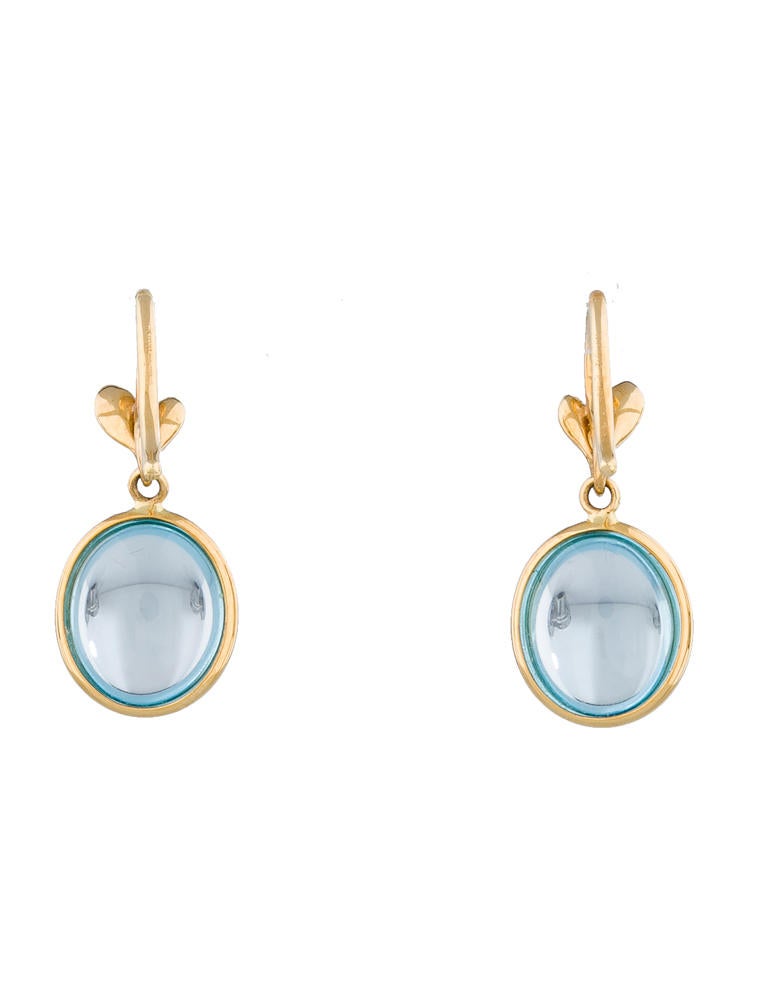 Tiffany & Co. Topaz Olive Leaf Earrings - Earrings - TIF23876 | The RealReal