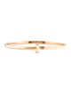 Tiffany & Co. 18K T1 Narrow Hinged Bangle