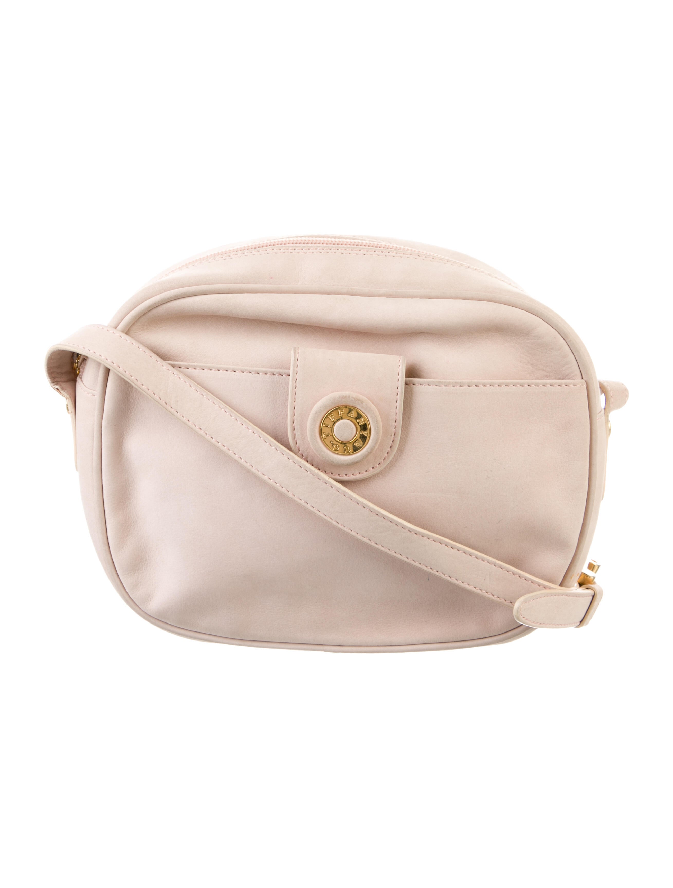 Tiffany & Co. Small Suede Crossbody Bag Brown Crossbody Bags