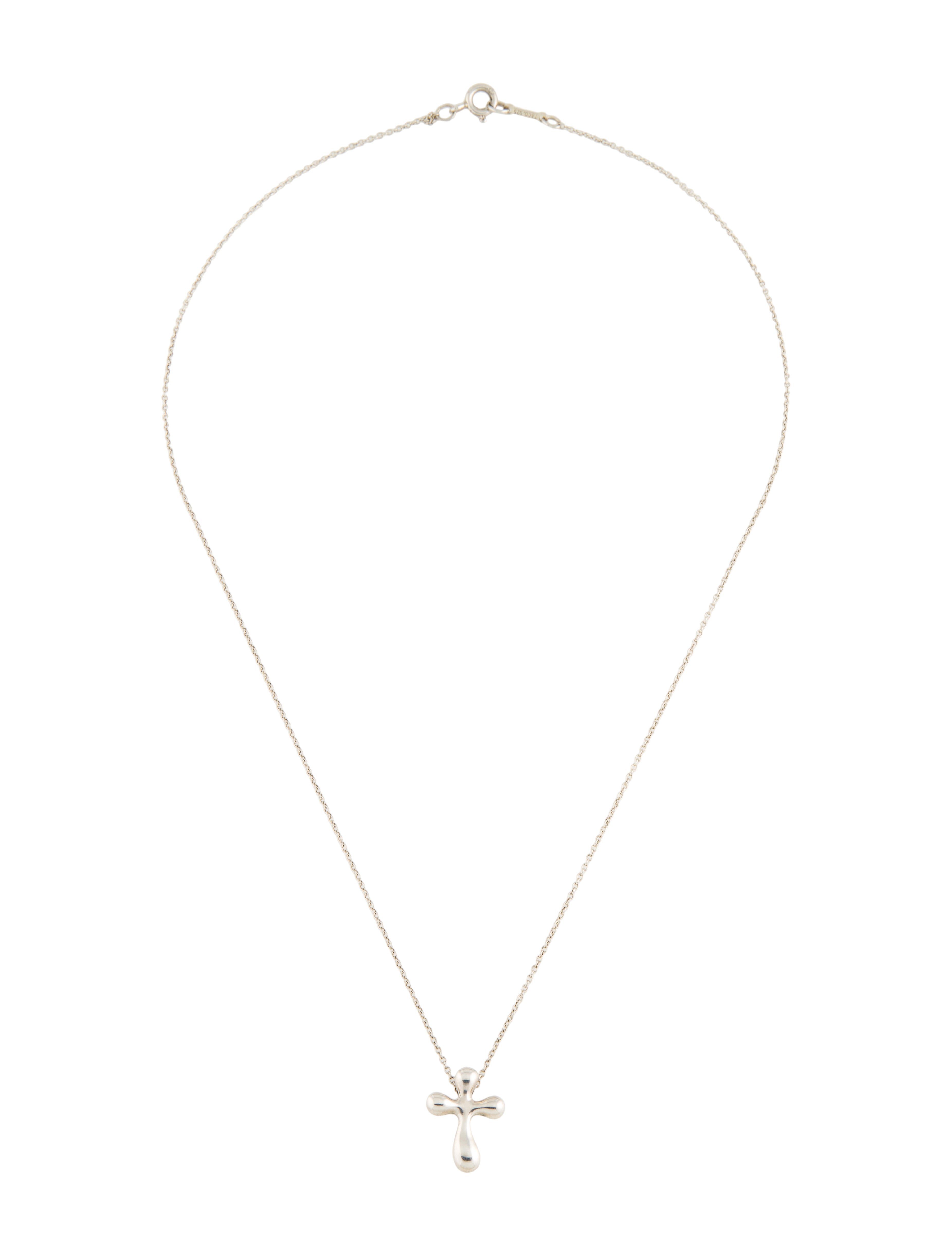 Tiffany & Co. Elsa Peretti® Cross Pendant Sterling Silver Pendant