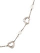 Tiffany & Co. Pearls by the Yard Open Heart Necklace