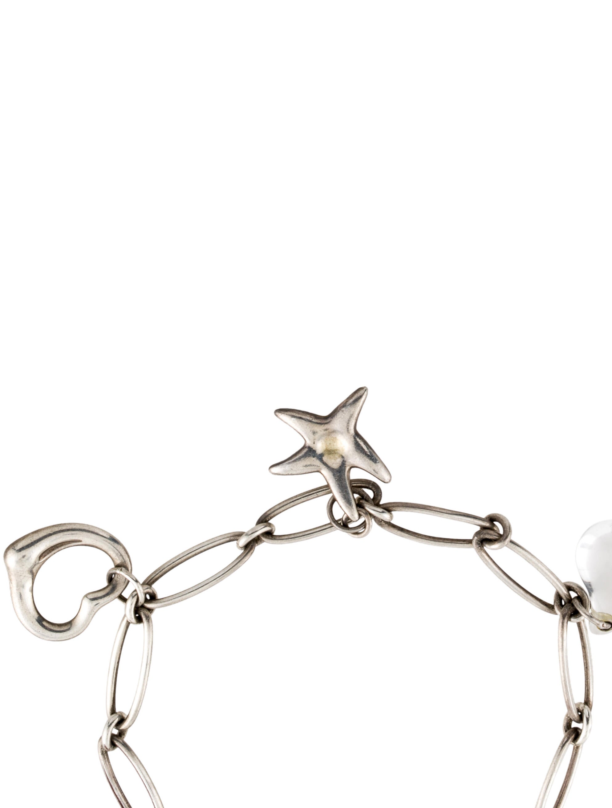 Tiffany & Co. Multi-Stone Five-Charm Bracelet