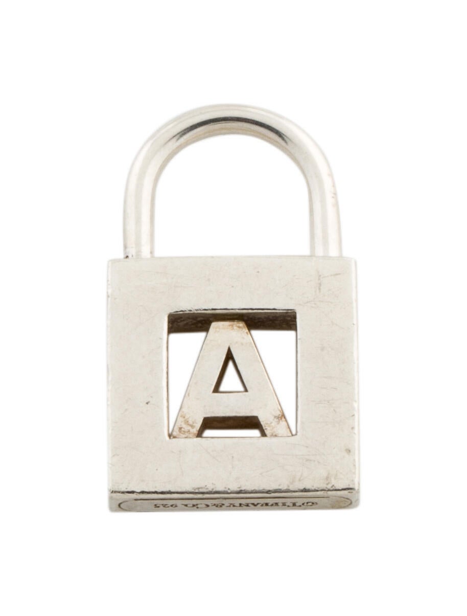 Tiffany & Co. Initial 'A' Lock Charm