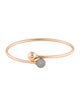 Tiffany & Co. 18K Moonstone HardWear Ball Bypass Bracelet