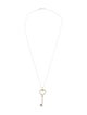 Tiffany & Co. Twist Heart Key Pendant Necklace