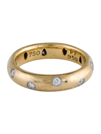 Tiffany & Co. 18K Diamond Etoile Band