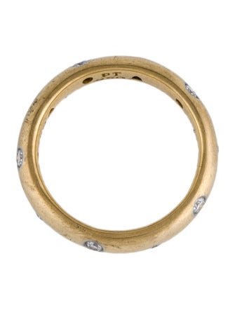 Tiffany & Co. 18K Diamond Etoile Band