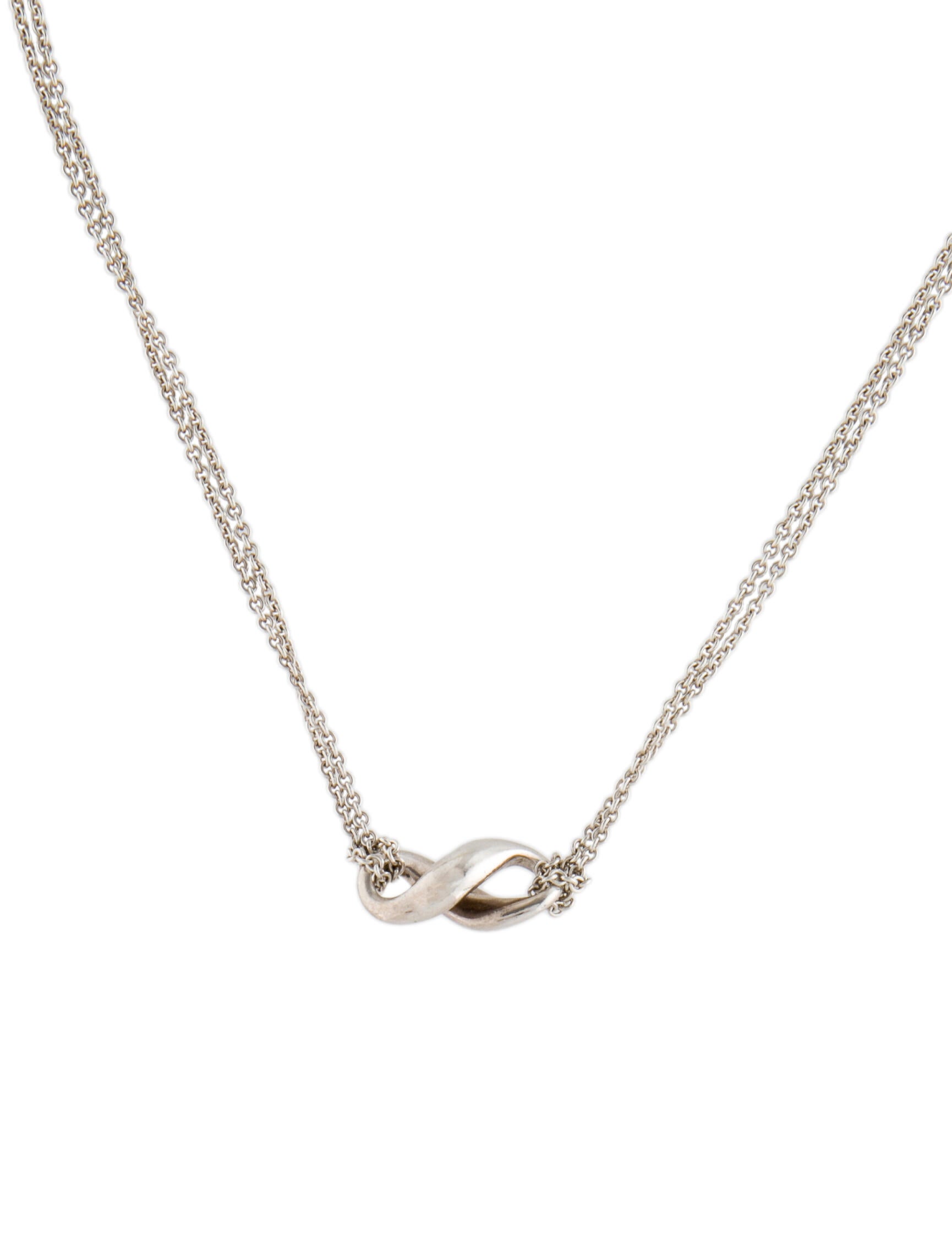Tiffany & Co. Figure 8 Pendant Necklace