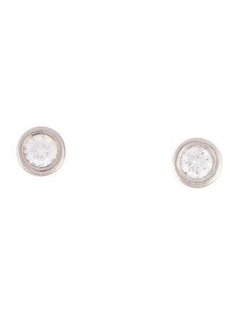 Tiffany & Co. Platinum Diamonds by the Yard® Stud Earrings