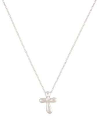 Tiffany & Co. Cross Pendant Necklace
