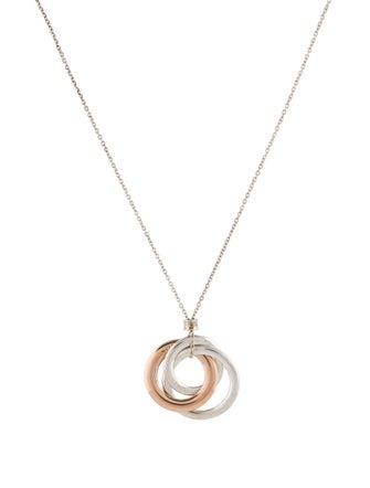 Tiffany & Co. 1837 Interlocking Circles Pendant Necklace