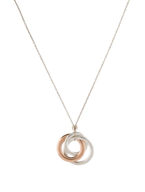 Tiffany & Co. 1837 Interlocking Circles Pendant Necklace