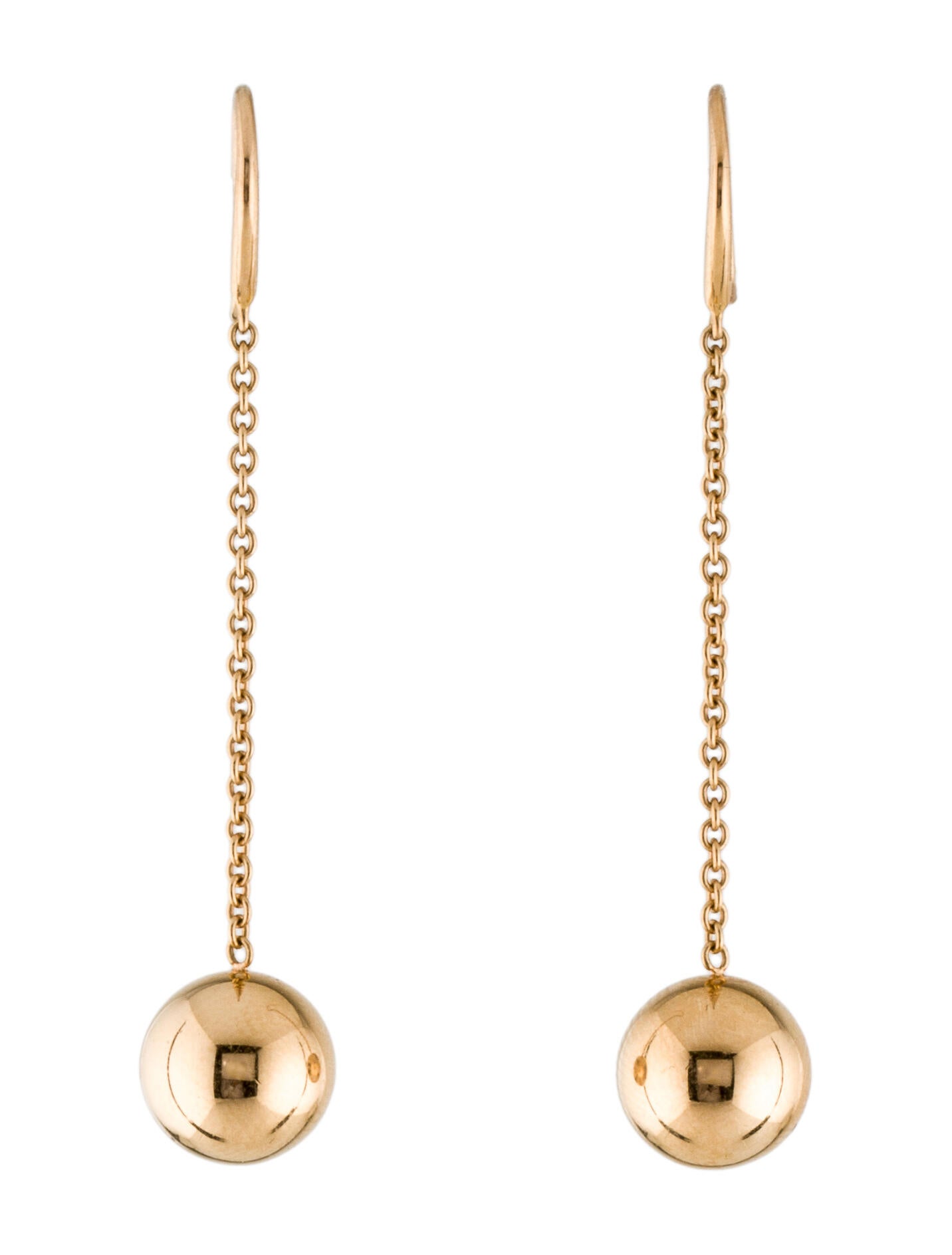 Tiffany & Co. 18K Pearl & Diamond Signature X Drop Earrings 18K