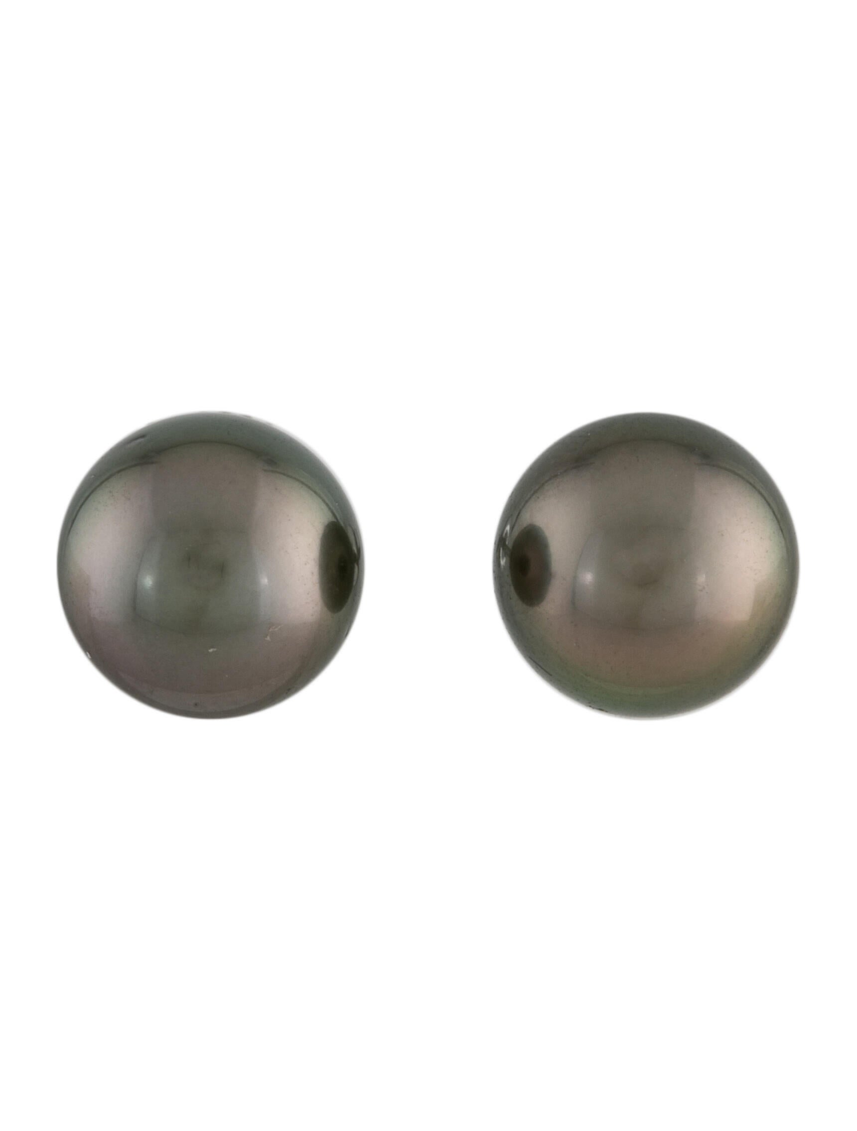 Tiffany & Co. 18K Tahitian Pearls Earrings