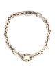 Tiffany & Co. Two-Tone Makers Narrow Chain Bracelet
