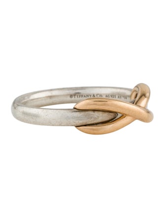 Tiffany & Co. Two-Tone Infinity Ring