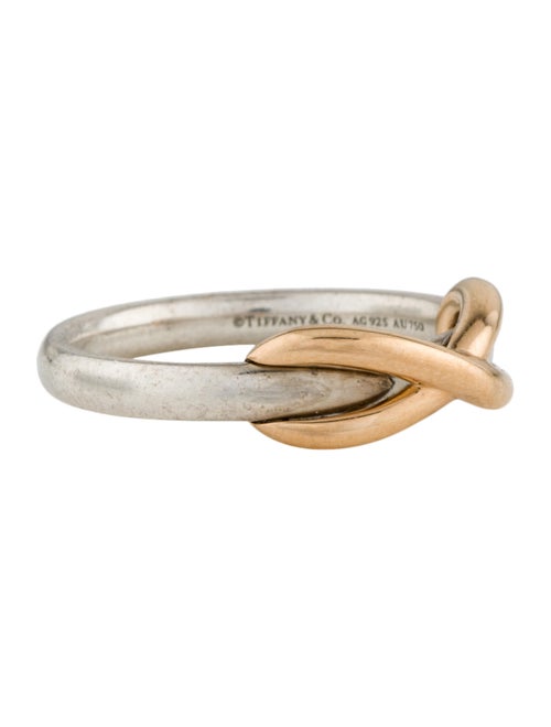 Tiffany & Co. Two-Tone Infinity Ring