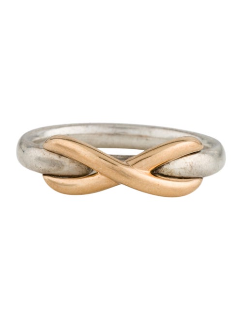 Tiffany & Co. Two-Tone Infinity Ring