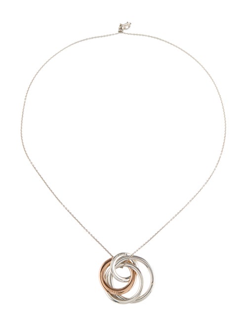 Tiffany & Co. 1837 Interlocking Circles Pendant Necklace