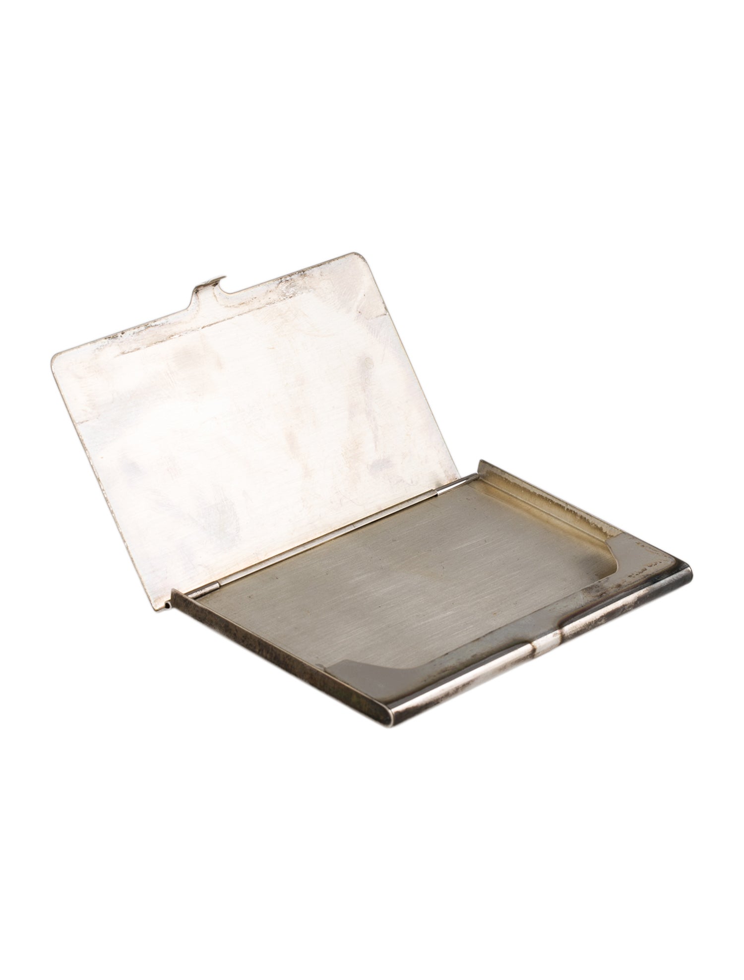 Tiffany & Co. Sterling Silver Business Card Case Silver Tech & Travel