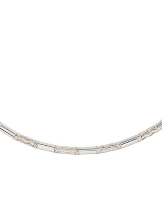 Tiffany & Co. Zig Zag Bead Collar Necklace