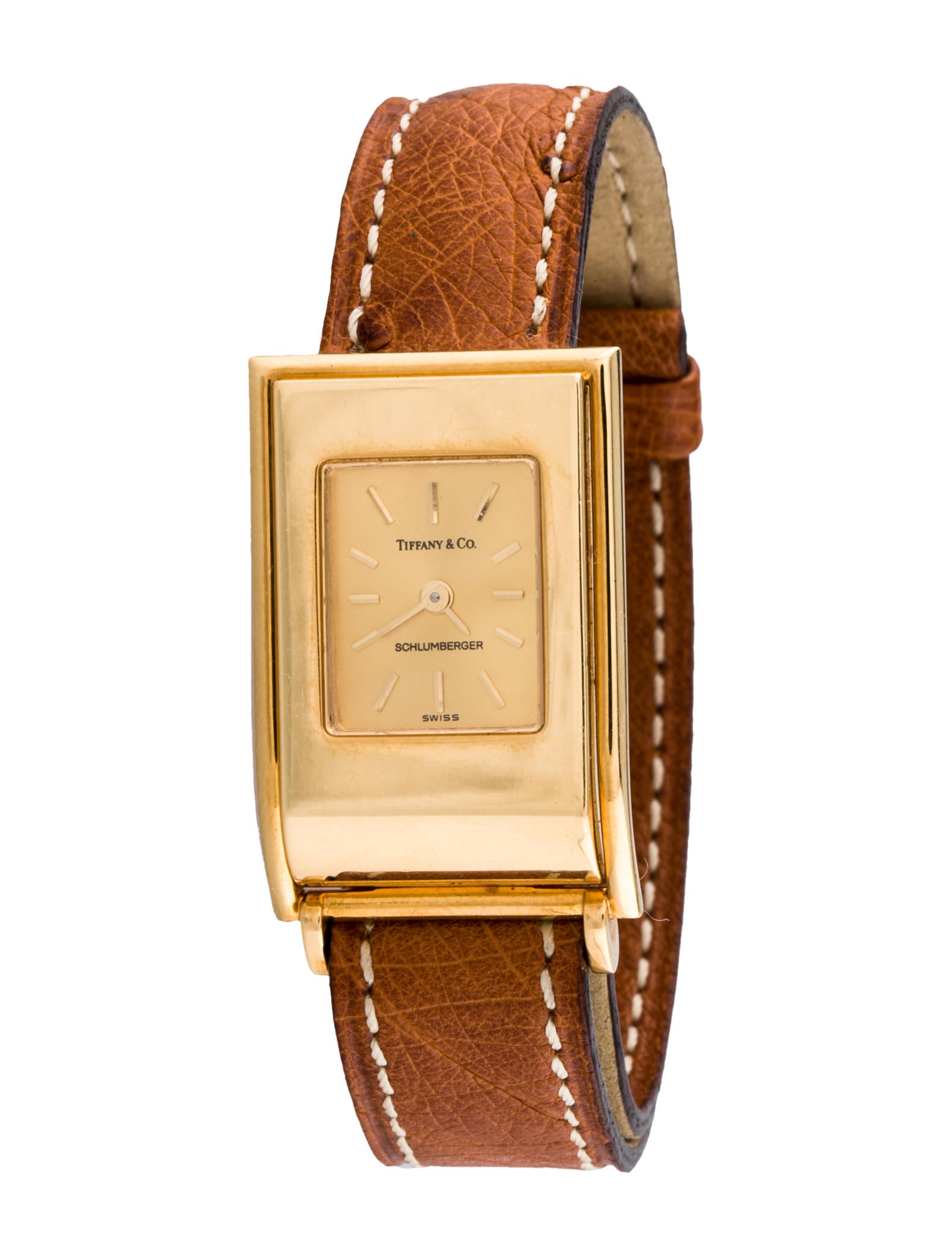 Tiffany & Co. Schlumberger 18K Watch - Brown - TIF26172 | The RealReal
