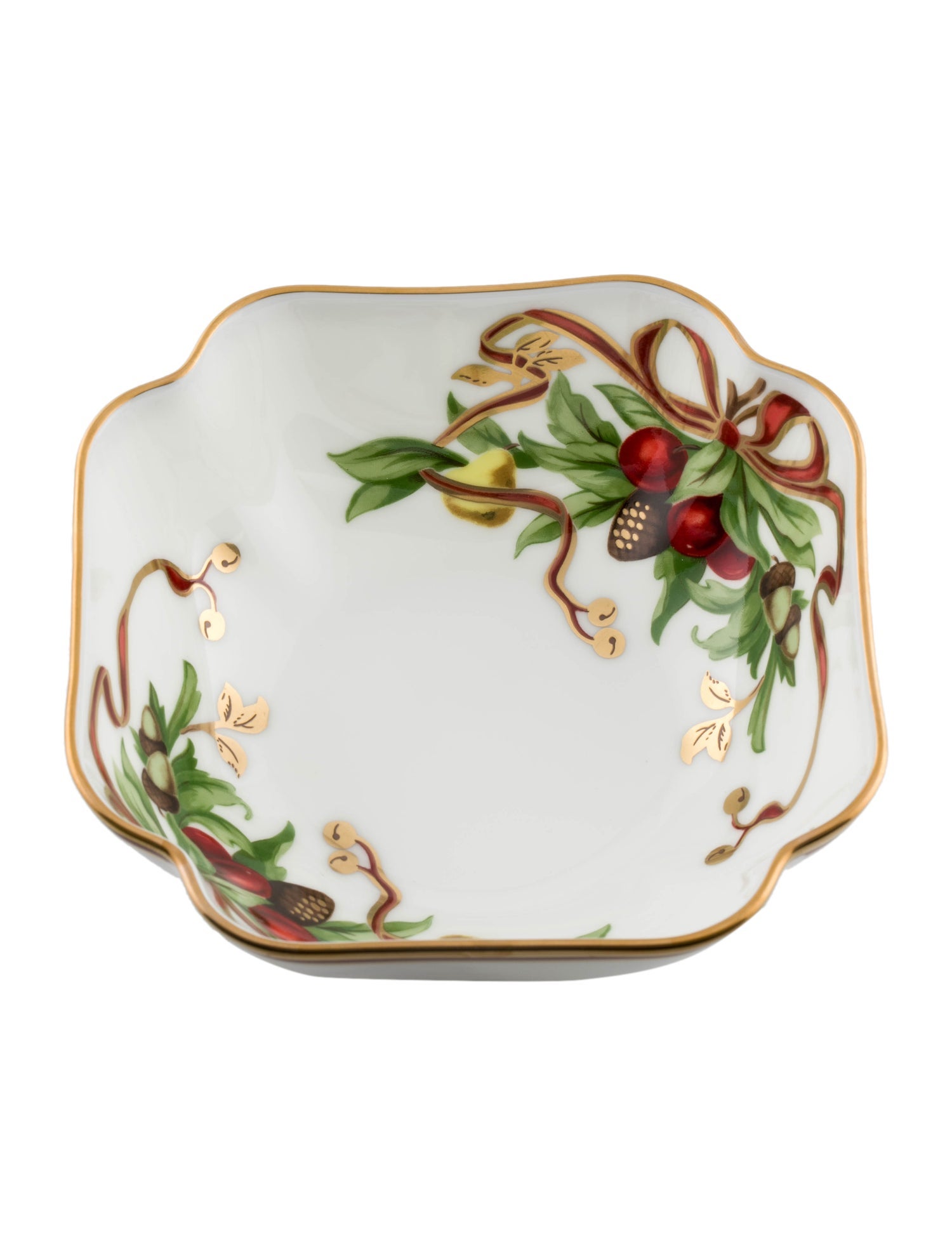 Tiffany & Co. Holiday Nut Bowl White Decorative Accents, Decor