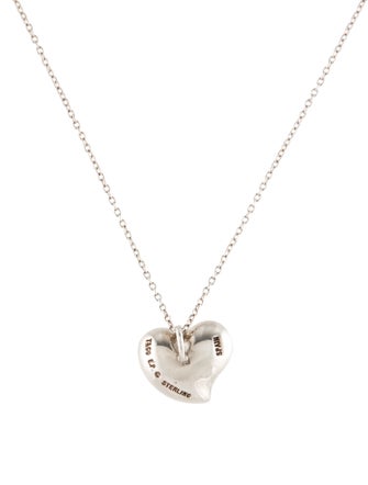 Tiffany & Co. Elsa Peretti Full Heart Pendant Necklace