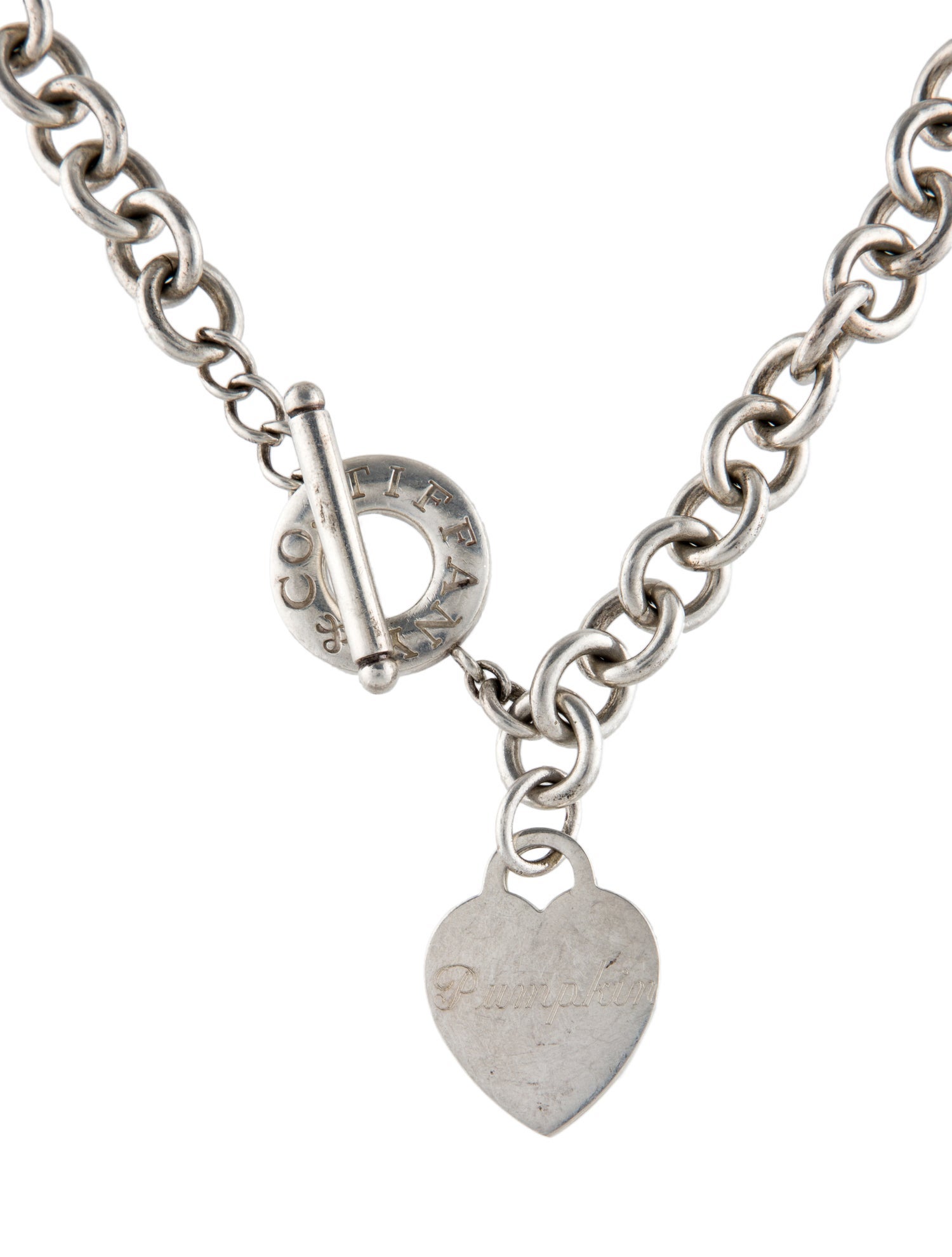 Tiffany & Co. Heart Tag Toggle Necklace